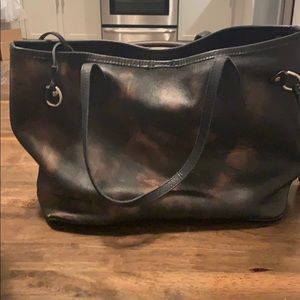 Freebird Mara Bag Black Distressed Leather